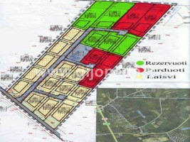 Parduodamas daugiaaukštės gyvenamosios paskirties sklypas Lelių k., Klaipėdos r. sav., 6 a ploto 1