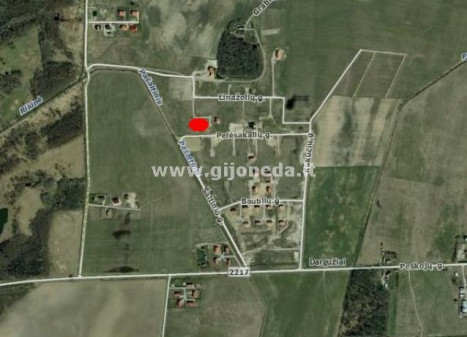 Parduodamas daugiaaukštės gyvenamosios paskirties sklypas Grabių k., Klaipėdos r. sav., 16 a ploto