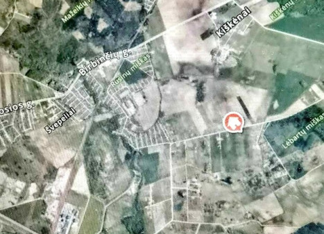 Parduodamas daugiaaukštės gyvenamosios paskirties sklypas Rimkų k., Klaipėdos r. sav., 51 a ploto