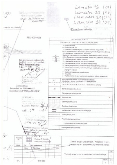 Parduodamas daugiaaukštės gyvenamosios paskirties sklypas Drevernos k., Klaipėdos r. sav., 18 a ploto 3