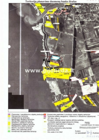 Parduodamas daugiaaukštės gyvenamosios paskirties sklypas Drevernos k., Klaipėdos r. sav., 18 a ploto 1