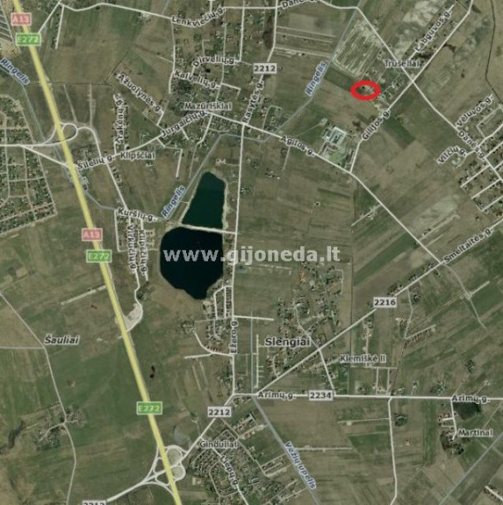 Parduodamas daugiaaukštės gyvenamosios paskirties sklypas Trušelių k., Klaipėdos r. sav., 10.01 a ploto 2