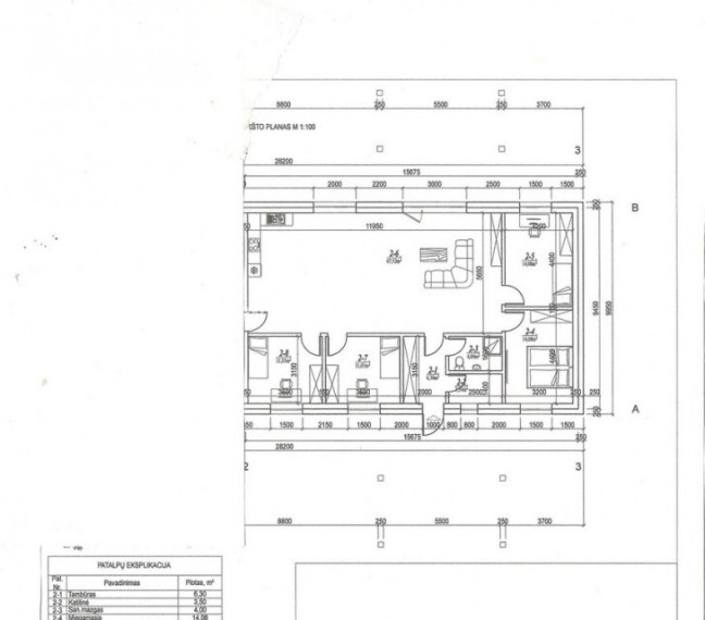 Parduodamas namas Agluonėnų k., Klaipėdos r. sav., 100 m2 ploto, 1 aukštai 2