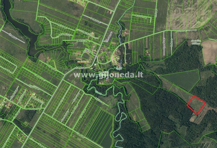 Parduodamas žemės ūkio paskirties sklypas Radailių k., Klaipėdos r. sav., 3000 a ploto 2