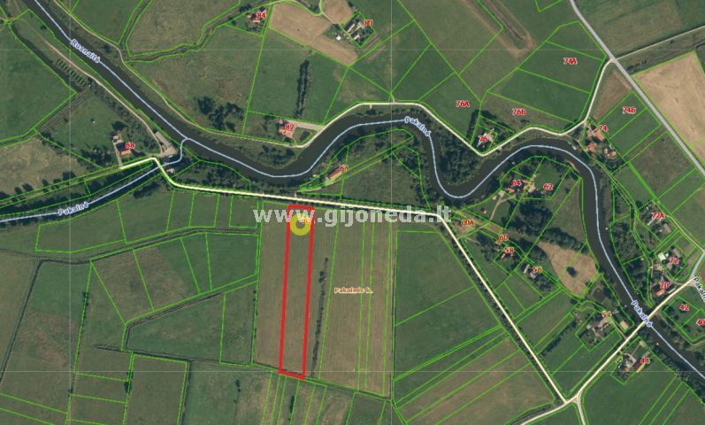 Parduodamas daugiaaukštės gyvenamosios paskirties sklypas Rusnės mstl., Šilutės r. sav., 178 a ploto 2