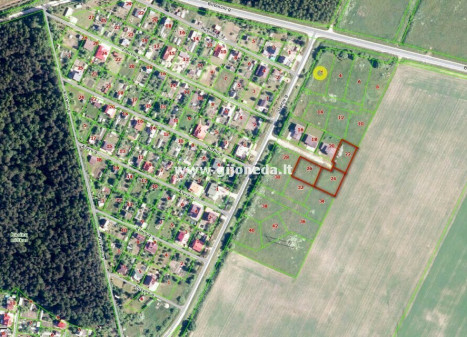 Parduodamas daugiaaukštės gyvenamosios paskirties sklypas Galčių g., Kiškėnų k., Klaipėdos r. sav., 9 a ploto