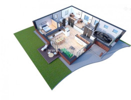 Parduodamas namas Slengių k., Klaipėdos r. sav., 150 m2 ploto, 1 aukštai 5
