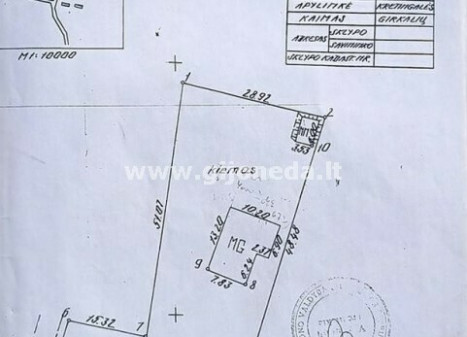 Parduodamas namas Girkalių k., Klaipėdos r. sav., 130 m2 ploto, 1 aukštai
