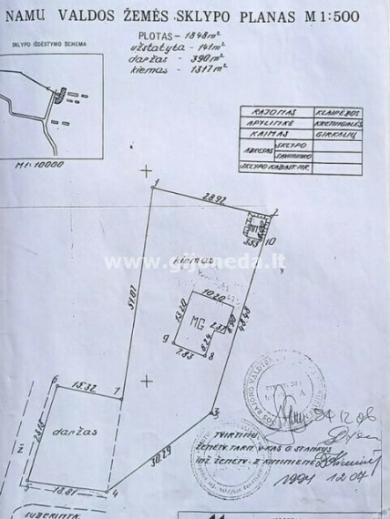 Parduodamas namas Girkalių k., Klaipėdos r. sav., 130 m2 ploto, 1 aukštai 1