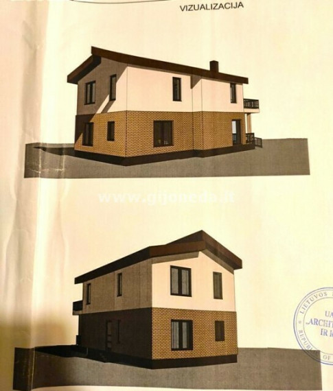 Parduodamas namas Paupio g., Žiaukų k., Klaipėdos r. sav., 174 m2 ploto, 2 aukštai 3