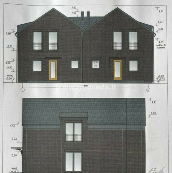 Parduodamas namas Švepelių k., Klaipėdos r. sav., 120 m2 ploto, 2 aukštai 1