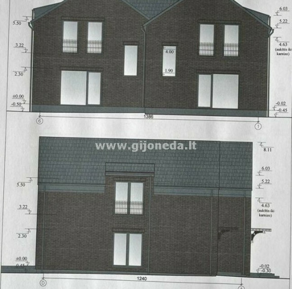 Parduodamas namas Švepelių k., Klaipėdos r. sav., 120 m2 ploto, 2 aukštai 2