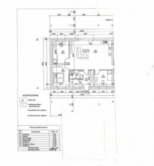 Parduodamas namas Agluonėnų k., Klaipėdos r. sav., 100.87 m2 ploto, 1 aukštai 3