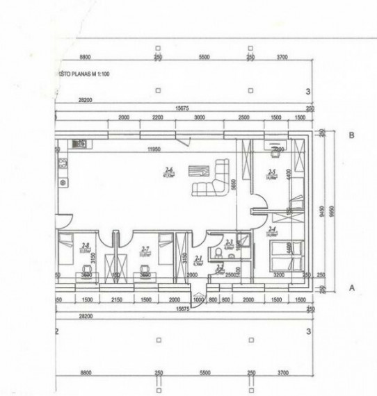Parduodamas namas Agluonėnų k., Klaipėdos r. sav., 100.87 m2 ploto, 1 aukštai 4