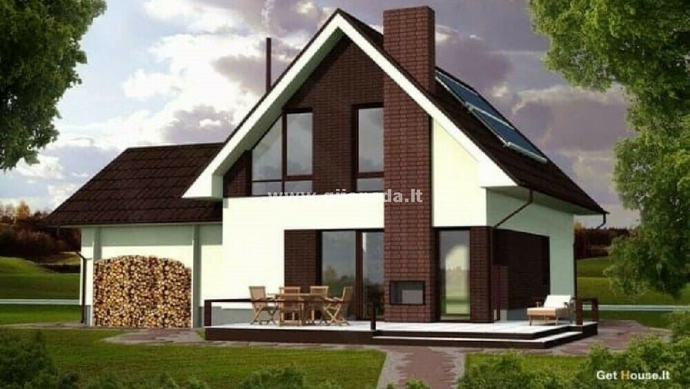 Parduodamas namas Šlapšilės k., Klaipėdos r. sav., 150 m2 ploto, 2 aukštai 6