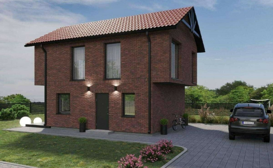 Parduodamas namas Dargužių k., Klaipėdos r. sav., 110 m2 ploto, 2 aukštai 1