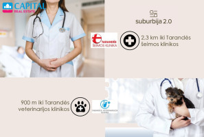 Parduodamas butas Žozefo Pusjė g., Tarandė, Vilniaus m., Vilniaus m. sav., 69 m2 ploto, 3 kambariai 33