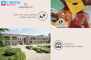 Parduodamas butas Žozefo Pusjė g., Tarandė, Vilniaus m., Vilniaus m. sav., 69 m2 ploto, 3 kambariai 34
