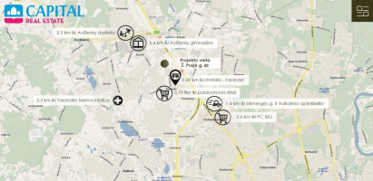 Parduodamas butas Žozefo Pusjė g., Tarandė, Vilniaus m., Vilniaus m. sav., 69 m2 ploto, 3 kambariai 36