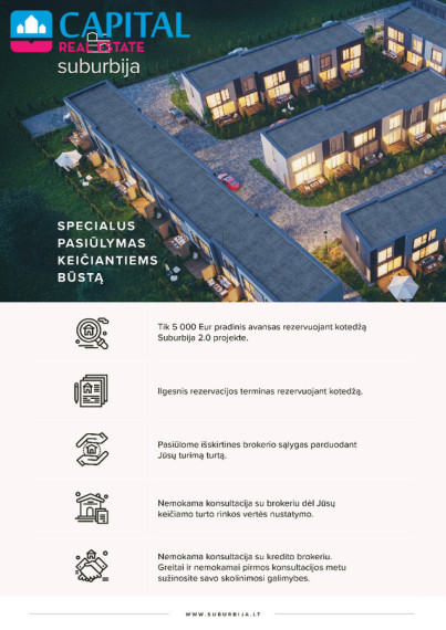 Parduodamas butas Žozefo Pusjė g., Tarandė, Vilniaus m., Vilniaus m. sav., 69 m2 ploto, 3 kambariai 4