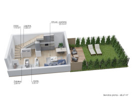 Parduodamas butas Žozefo Pusjė g., Tarandė, Vilniaus m., Vilniaus m. sav., 69 m2 ploto, 3 kambariai 18