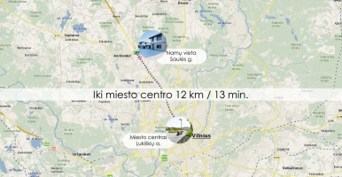 Parduodamas namas Saulės g., Bukiškio k., Vilniaus r. sav., 151 m2 ploto, 2 aukštai 25