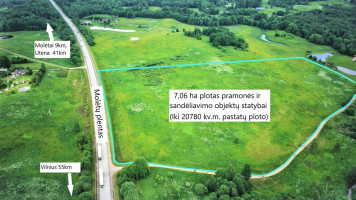 7ha prie Molėtų plento - pramonei ir sandėliavimui 1