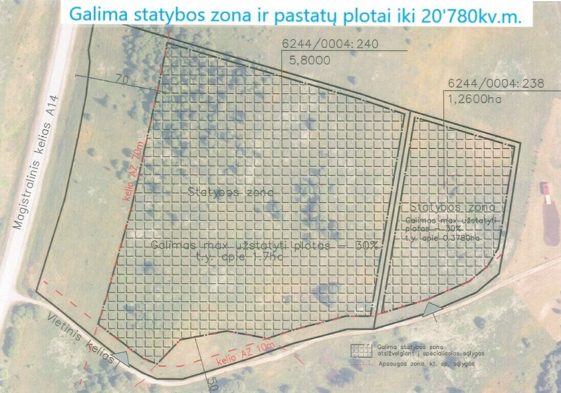 7ha prie Molėtų plento - pramonei ir sandėliavimui 5