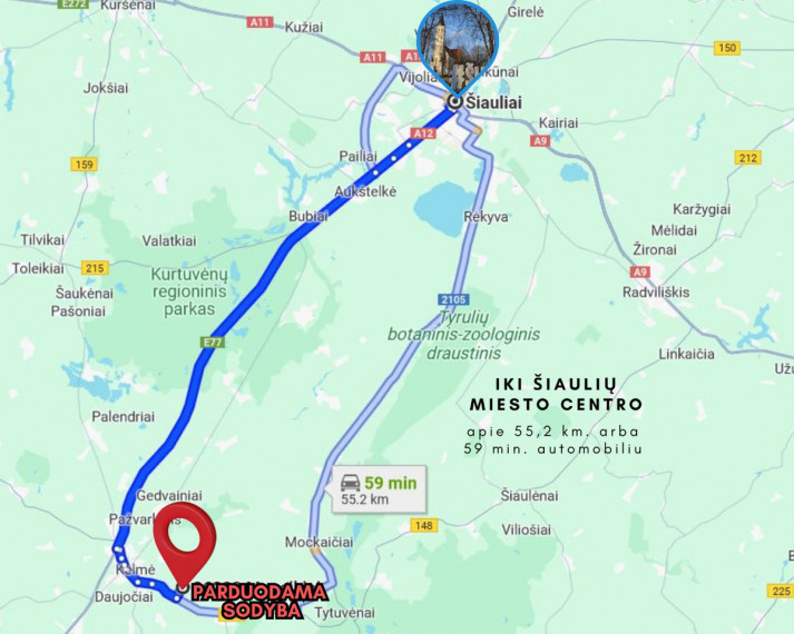 Parduodamas namas Parko g., Maneikių k., Kelmės r. sav., 220.67 m2 ploto, 1 aukštai 26