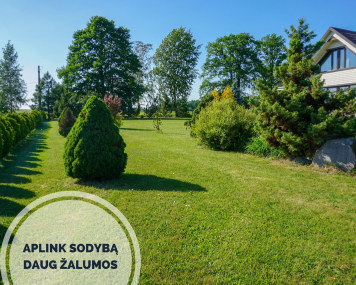 Parduodamas namas Parko g., Maneikių k., Kelmės r. sav., 220.67 m2 ploto, 1 aukštai 5