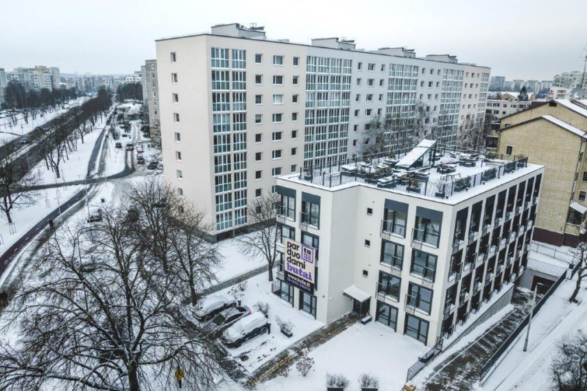 Parduodamas butas per 2 aukštus Tuskulėnų g., Žirmūnuose, Vilniuje. 1