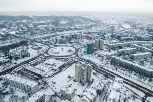 Parduodamas butas per 2 aukštus Tuskulėnų g., Žirmūnuose, Vilniuje. 13
