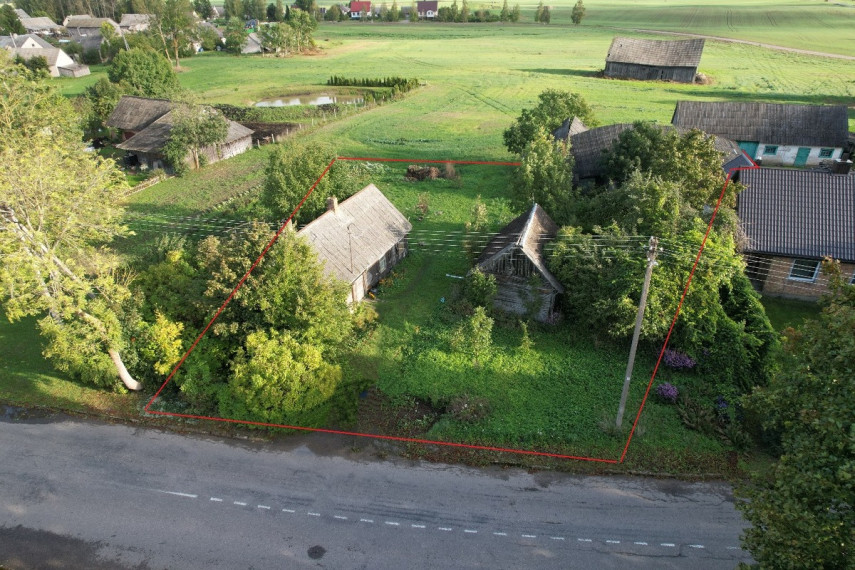 Parduodamas namas Rudiškių k., Rudiškių k., Joniškio r. sav., 64.46 m2 ploto, 1 aukštai 2