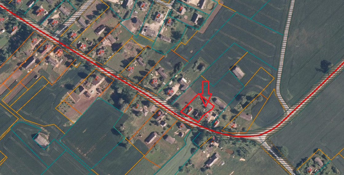 Parduodamas namas Rudiškių k., Rudiškių k., Joniškio r. sav., 64.46 m2 ploto, 1 aukštai 8