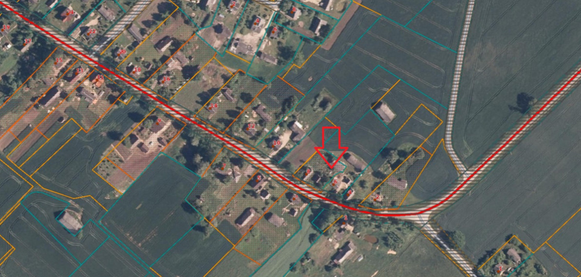 Parduodamas namas Rudiškių k., Rudiškių k., Joniškio r. sav., 64.46 m2 ploto, 1 aukštai 9