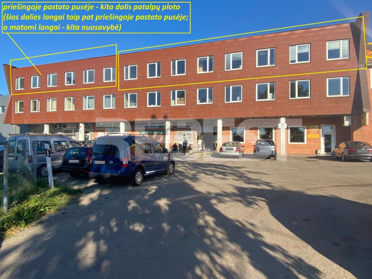 Parduodamos administracinės, paslaugų, prekybos patalpos Pailių g., Dainiai, Šiaulių m., Šiaulių m. sav., 1123.67 m2 ploto 3