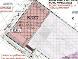 Parduodamas komercinės paskirties sklypas Pramonės g., Pabaliai, Šiaulių m., Šiaulių m. sav., 63.75 a ploto 2