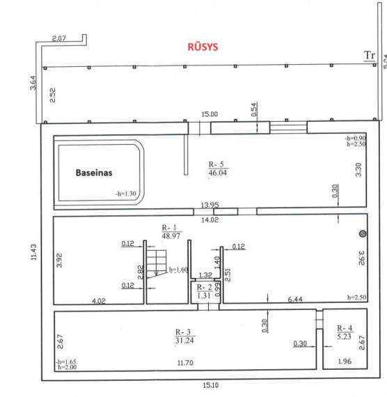 Parduodamas namas Siesarties g., Juočių k., Molėtų r. sav., 330 m2 ploto 30