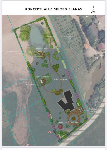 Parduodamas namas Rytmečio g., Butkūnų k., Alytaus r. sav., 296.34 m2 ploto, 1 aukštai 33