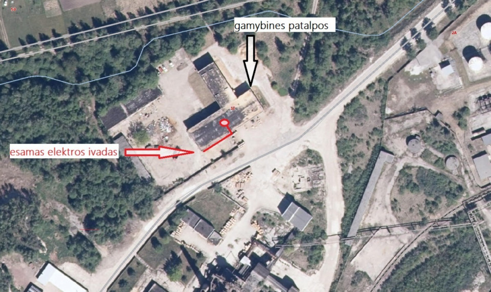 Parduodamos administracinės, gamybinės, kitos paskirties, paslaugų, prekybos, sandėliavimo patalpos J. Dalinkevičiaus g.2, Naujosios Akmenės m., Akmenės r. sav., 2027.2 m2 ploto 3