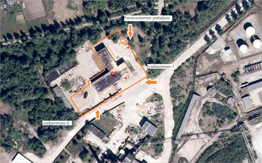 Parduodamos administracinės, gamybinės, kitos paskirties, paslaugų, prekybos, sandėliavimo patalpos J. Dalinkevičiaus g.2, Naujosios Akmenės m., Akmenės r. sav., 2027.2 m2 ploto 8
