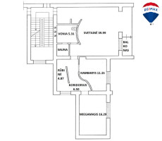 Parduodamas butas J. Tilvyčio g., Pilėnuose, Panevėžyje, 86.27 kv.m ploto 22