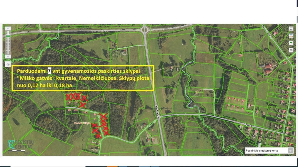 Parduodamas sklypas Nemeikščių k., 12 a ploto 5