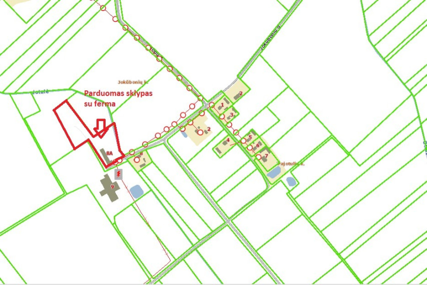 Parduodamos gamybinės, kitos paskirties, sandėliavimo patalpos Pajotulių k., Šakių r. sav., 531.32 m2 ploto 18
