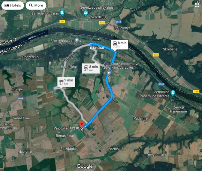 Parduodamos gamybinės, kitos paskirties, sandėliavimo patalpos Pajotulių k., Šakių r. sav., 531.32 m2 ploto 21