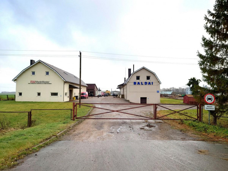 Parduodamos patalpos Žeimių g., Ginkūnų k., Šiaulių r. sav., 1229.00 m² ploto 2
