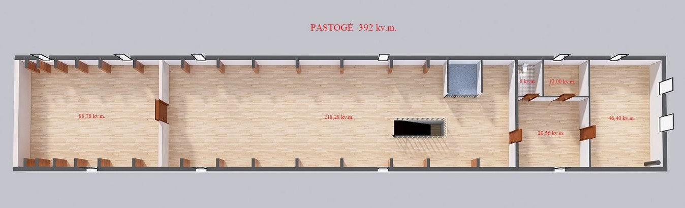 Parduodamos patalpos Žeimių g., Ginkūnų k., Šiaulių r. sav., 1229.00 m² ploto 20