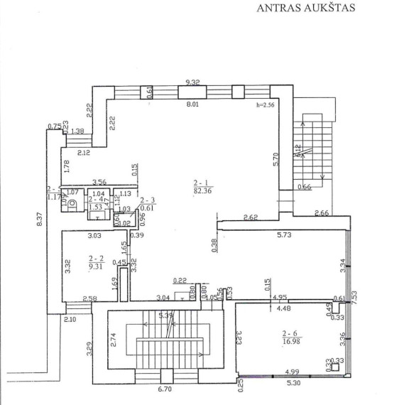 Parduodamos administracinės patalpos Šeškinės g., Šeškinė, Vilniaus m., Vilniaus m. sav., 544.91 m2 ploto 34