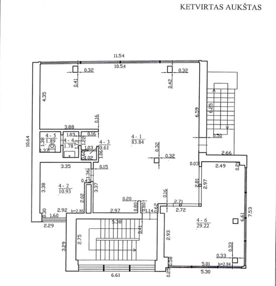 Parduodamos administracinės patalpos Šeškinės g., Šeškinė, Vilniaus m., Vilniaus m. sav., 544.91 m2 ploto 36