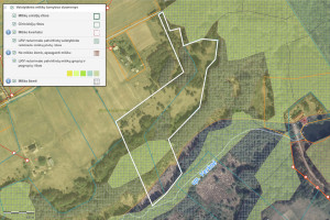 Parduodami du sklypai 2,7393 ha bendro ploto Panošiškių k., Grendavės sen., Trakų r. 2